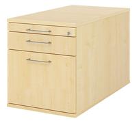Buck rodante eurokraft pro, 1 cajón para utensilios, 1 cajón para material, 1 archivador colgante, profundidad 800 mm