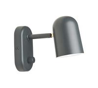 Northern Lámpara de pared Buddy. instalación fija gris oscuro