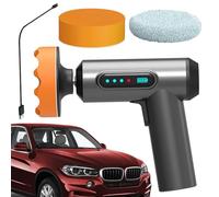 Búfer Electric Auto Buffer: Máquina De Pulido Inalámbrico Compacta, Herramienta De Detalle De Automóvil Recargable De 4000 MAh | Aplicador De Cera De Reparación De Rasguños Portátiles, Dispositivo De