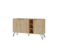 Buffet 3 nichos y 3 puertas l142 cm - clara