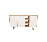 Buffet 3 nichos y 3 puertas l142 cm - clara