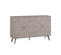Buffet 4 puertas y puertas decoradas l123 cm - dune