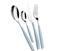 Cubiertos 24 Piezas Bugatti Glamour Acero inoxidable GL7U-021G50 Azul claro