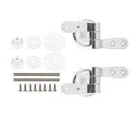 BUGUUYO Bisagras para Tapa WC Roca y Montaje Rápido de Aleación de Zinc, Juego 1 Set Fijación Resistente para Asiento de Inodoro en Baño
