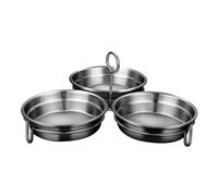 BUGUUYO Escalfador de Huevos de Acero Inoxidable Portátil para Camping y Hogar, Molde Ligero y Seguro para Cocinar Huevos al Vapor