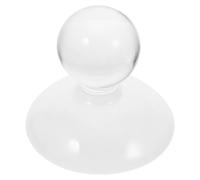BUGUUYO Mortero pequeño de cristal para pigmentos y hierbas, molino de molienda manual con agarre cómodo y diseño compacto para casa y cocina