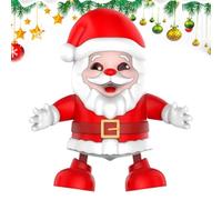 Buhygn Juguete Musical Cantor Juego Festivo Luminoso 20 cm | Muñecos Eléctricos Navideños Hogar Festival Familia Interior Mesa Evento Niños Niñas Fiesta Decoración Exhibición