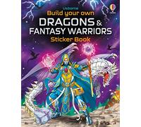 Construye tu propio libro de pegatinas – Dragones y guerreros fantásticos