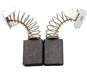 Buildalot Escobillas de Carbón para Ryobi C357 Ingletadora - 6,4x13,4x17 mm | Devuelve la potencia a su ingletadora en pocos minutos. Juego de 2.