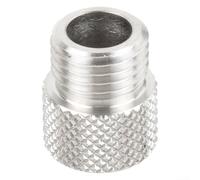 Buje de manga de taladro de acero inoxidable, para plantilla de clavija M14, localizador de guía de perforación de madera antivibración, adaptador preciso de agujero de bolsillo, para brocas de 3 mm a