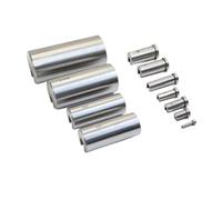 Buje guía de brocha de chavetero de tipo empuje, buje de brocha de chavetero de acero de alta velocidad for fresadoras CNC metalúrgicas. para trabajos mecánicos(13B)