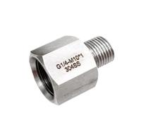 Buje reductor hexagonal macho a hembra M10