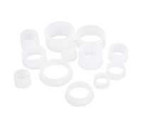 Bujes Reductores para Muela de Banco 12 Piezas Plástico 7-20 Mm