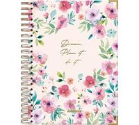 Bullet Journal A4 - Cuaderno Punteado para Organización y Notas, Tamaño 21,5 x 30 cm, Cierre de Anillas Dobles (Wire’o), 192 Páginas, Papel Grueso de 100 gr/m² - Takenote Elba