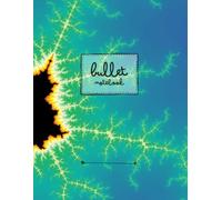 Bullet Notebook dot grid 8.5 x 11 | 120 Pages Bullet Journal | Fractal Design Journal for Focus, Creativity and Mindfulness: Minimalist Dot Grid ... Planning, Sketching and Creative Thinking