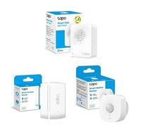 Bundle of TP-Link Tapo H100 Smart Hub + Tapo T110 Sensor de Contacto Inteligente + Tapo T100 - Detector de Movimiento WiFi