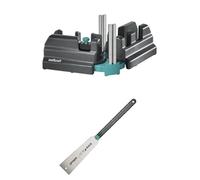 Bundle of wolfcraft Soporte de ajuste y corte, 6948200, Producto 2 en 1 para rodapiés exactos + wolfcraft Sierra japonesa, 240 mm I 6951000 I Para cortar madera y plástico con facilidad