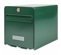 Burg Wachter Buzón de favoritos en acero galvanizado - 1 puerta - Verde