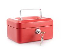 Burg-Wachter CB01R Money 5015 - Caja de Dinero (15,2 cm), Color Rojo