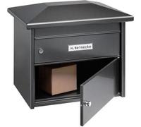 BURG-WÄCHTER 19840, Caja con sistema de montaje en barra, Acero galvanizado, Gris, Horizontal, Llave, Superior
