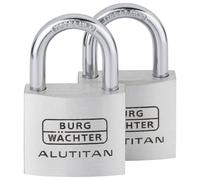 BURG-WÄCHTER 36161. Juego de candados BURG-WÄCHTER Alutitan DUO 770, 40 unidades