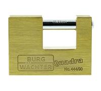 Burg-Wächter 444quadra - Candado Rectangular 12x36x18 Laton Blister