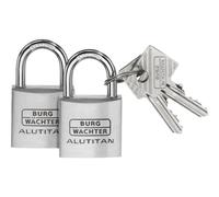 Burg-Wächter 770 - Candado duo 6,5x22x23,5mm aluminio