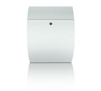 BURG-WÄCHTER, buzón modelo RIVIERA 835 W, sin compartimento para periódicos ni placa de identificación, fabricado en acero galvanizado, con abertura para correspondencia de formato DIN C4