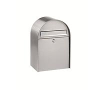 BURG-WÄCHTER Buzón NORDIC 3680. Sin compartimento para periódicos, sin placa de identificación, acero inoxidable, formato de apertura DIN C4, profundidad optimizada para mayor comodidad