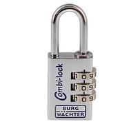 Burg-Wächter combilock90 - Candado cromo/cromada 12x27mm blister