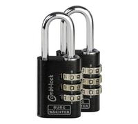 Burg-Wächter Duo 88 30 SB - Candado con combinación numérica (5 mm de grosor, aluminio ligero)