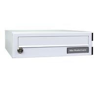 BURG-WÄCHTER Paketbox eBoxx für draußen, für alle gängigen Paketdienste, Witterungsbeständig, verzinkter Stahl, 20 l Volumen, A 625 W, Weiß (ähnlich RAL 9010)