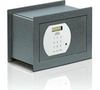 BURG-WÄCHTER PSW 110 E, Caja fuerte para empotrar en la pared, Gris, Electrónica, 4,3 litros, Acero, Baterías