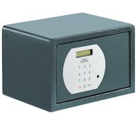 BURG-WÄCHTER Pure-Safe PS 110 E - Caja fuerte para muebles (6,7 L, 7,1 kg, cerradura de combinación electrónica, fijación a la pared y al suelo), color gris