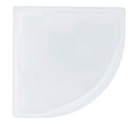 BURG-WÄCHTER Tapa para portaperiódicos, Cubierta lateral de protección contra la intemperie, Para reequipar, Tapa S, SD 3 V SB, 10 x 10 mm, Forma en V, Blanco traslúcido