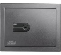 BURG-WÄCHTER WT 614 K, caja fuerte de pared, hierro cepillado, con llave, 26 litros, acero inoxidable, para montaje en pared