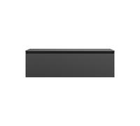 burgbad Lin20 aparador, 1 cajón, 1200x487x360mm, USIQ120F5381, Color: Gris oscuro mate