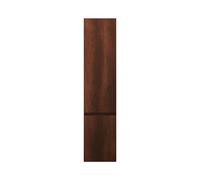 burgbad Lin20 armario alto con 1 puerta y cesto de ropa, bisagra a la izquierda, 400x345x1760mm, HSPG040LF5359, Color: Decoración de roble oxidado