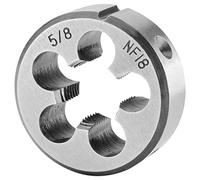 Burkit 5/8 "-18 UNF redondo que rosca muere la mano, 5/8 x 18 UNF rosca de la máquina muere mano derecha