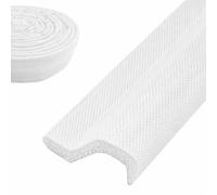 Burlete adhesivo ventana corredera 8m- aislante térmico puertas y ventanas (30mm x 7mm) tira selladora de espuma PU con recubrimiento de nailon - burletes ventanas y puertas