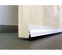 BURLETE BAJO PUERTA ADHESIVO LABIO BURCASA 105CM BLANCO 128300 ALUMINIO
