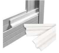 Burlete Bajo Puerta Cinta autoadhesiva for sellar puertas y ventanas(White U type,10M)