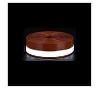 Burlete Bajo Puerta Cinta de sellado silicona for puertas y ventanas, autoadhesiva(Brown,35mm)