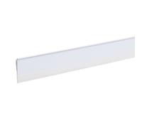 Burlete bajo puerta pvc flex 34 mm x 1 m blanco