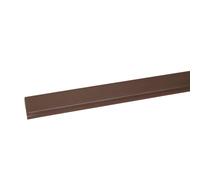 Burlete bajo puerta pvc flex 34 mm x 1 m marrón