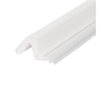 Burlete Bajo Puerta Sello de ventana puerta espuma en forma V 8M(White)
