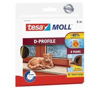 BURLETE CAUCHO PERFIL D MARRON 6 M X 9 MM TESAMOLL TESA MOLL