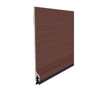 Burlete Inferior de Puerta de Metal, Barrido de Ratones de Aluminio Parabrisas Sellado contra Polvo Burlete, Excludor Bloqueador de Corrientes Bajo la Puerta, Tira de Barrido Sellante para Puertas