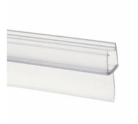 Burlete para mampara de ducha y bañera, deflector de agua, junta de sellado de 4 a 12 mm, burlete para ventana y puerta, herrajes para burlete de puerta de vidrio-B-6mm