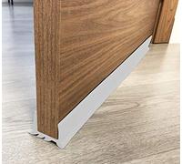 Burlete para puerta de PVC flexible quatro stop BLANCO de 1 metro con 4 laminas gofradas para asegurar el aislamiento.